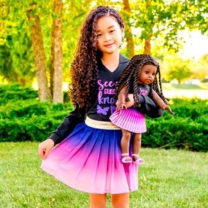 JANIE and Jack and American girl sweater size 6 NWT